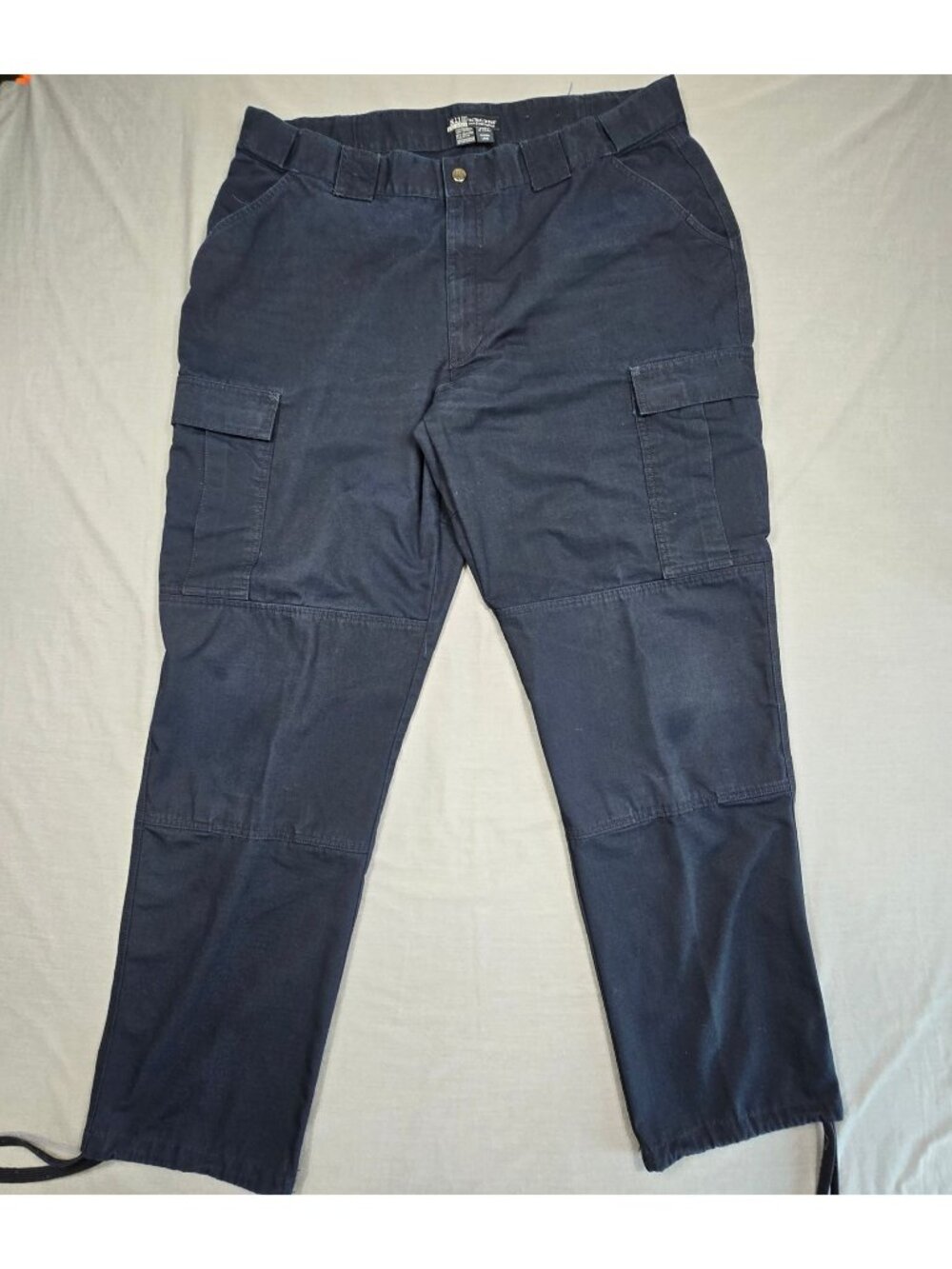 5.11 Tactical Mens 2XL TDU Cargo Pants Navy Long Inseam Style 74003 Ripstop